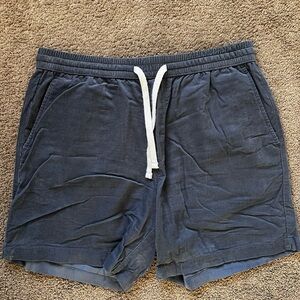 Goodfellow & Co Men's Dark Blue Athletic Shorts